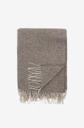 Bloomingville - Hoshi Plaid - Brun - Tæpper & plaider - - Homeroom