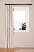 Hasta - Mørklægningsgardin Nova 132x250cm - Beige - Gardinfag med rynk...