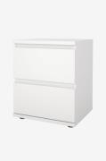 Tvilum - Nova natbord - pakke - Hvid - Sengeborde - - Homeroom
