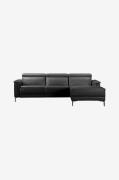 Dorel Home - Hjørnesofa sektionsopdelt sovesofa Perry - Grå - 3-pers. ...