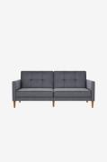 Dorel Home - Sofa 3-personers sovesofa Lilly - Grå - 3-pers. sofaer - ...