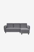 Loft24 - Sofa 3-personers sofa med 2 manuelle lænestole Lund - Brun - ...