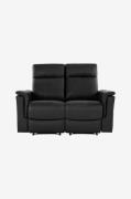 Loft24 - 3-personers sofa med 2 manuelle hvilestole Lund - Grå - 3-per...