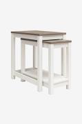 Dorel Home - Indskudsborde Chapel Hill - Hvid - Sofaborde - - Homeroom