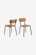 NORDFORM - Spisebordsstol Peru, 4-pak - Brun - Stole - - Homeroom