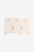 Loft24 - Skænk Alby 3 døre/3 skuffer - Hvid - Skænke & sideboards - - ...