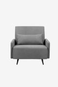 Loft24 - Sofa Daybed Mallory - Grå - Daybeds - - Homeroom