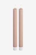 DeluxeHomeart - LED-kronelys 2,2x24 cm 2 stk. - Rosa - Lys - - Homeroo...