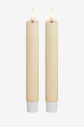 DeluxeHomeart - LED Keglelys 2,2x15 cm 2 stk. - Hvid - Lys - - Homeroo...