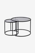 Homitis - Sofabordssæt Aurum Double Small - Sort - Sofaborde - - Homer...