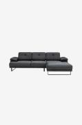 Hanah Home - Hjørnesofa Mustang Right - Grå - Sofaer - - Homeroom