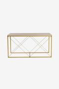 Hanah Home - Sofabordssæt Defne - Guld - Sofaborde - - Homeroom