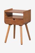 WOOOD - Natbord Nils - Brun - Sengeborde - - Homeroom