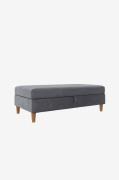 Dorel Home - Puf med opbevaring Lilly - Grå - Fodskamler & puffer - - ...