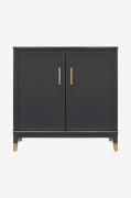 CosmoLiving by Cosmopolitan - Skab med 2 døre Westerleigh - Sort - Kom...