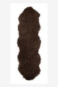 Skinnwille - Tæppeimitation Wooly 180cm - Brun - Skind & skindtæpper -...