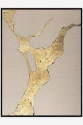 Malerifabrikken - Design Painting / Wild Horizon Gold / 90x120 Cm / So...