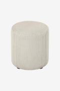 Nordic Furniture Group - Puf Mia - Beige - Fodskamler & puffer - - Hom...