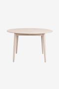 Rowico Home - Tyler spisebord rundt Ø120/165 - Hvid - Spiseborde - - H...