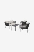 Hillerstorp - Sofa-sæt Lersund - Sort - Loungemøbler - - Homeroom