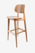 Wood Furniture - Barstol Lula, eg, 76 cm - Brun - Barstole & -taburett...