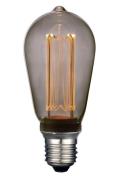 PR Home - FUTURE LED SMOKEY lyskilde 64 mm E27 - Grå - Lyskilder & pær...