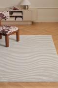 &Home - Tæppe Pansy Swirl - Hvid - Fladvævede tæpper - - Homeroom