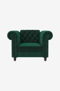 Dorel Home - Loungestol Felix - Grøn - Lænestole - - Homeroom
