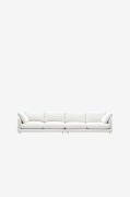 Kave Home - Sofa Gala, 6-pers. - Hvid - Sofaer - - Homeroom