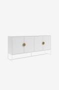 Loft24 - Skænk med 4 døre Asia - Hvid - Skænke & sideboards - - Homero...