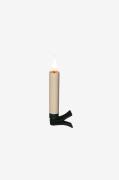 Konstsmide - Juletræslys 10 LED 13 cm - Hvid - Dekorativ julebelysning...