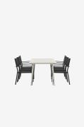 Venture Home - Spisegruppe Lina med 6 stole Copacabana - Beige - Spise...
