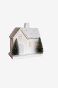 Zelected by Houze - X-Mas Cottage - Hvid - Julepynt - - Homeroom