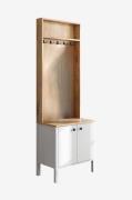 Hanah Home - Hall Stand Ruby - Hvid - Entrémøbler - - Homeroom