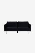 Venture Home - Sofa Zoom, 2 pers. - Sort - 2-pers. sofaer - - Homeroom