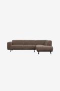 WOOOD - Hjørnesofa højre Statement - Grå - 4-pers. sofaer - - Homeroom