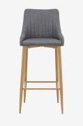 Venture Home - Plaza barstol 2-pak - Grå - Barstole & -taburetter - - ...