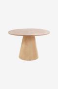 House Nordic - Spisebord Bolton, Ø120 - Beige - Spiseborde - - Homeroo...