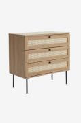 Håum - Kommode Brooklyn 3 skuffer - Brun - Kommoder - - Homeroom