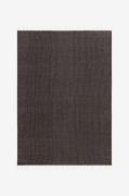 KM Home - Bomuldstæppe Line - Brun - Bomulds- & kludetæpper - - Homero...