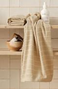 &Home - Sæt med frottéhåndklæder Day 2 dele - Beige - Håndklæder - - H...