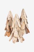 Halvor Bakke - Luster Trees 3-pk - Beige - Julepynt - - Homeroom