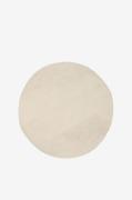 Venture Home - Uldtæppe Jambrung, rund - Beige - Uldtæpper - - Homeroo...