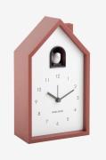 Karlsson - Vækkeur Modern Cuckoo - Rød - Vægure og bordure - - Homeroo...