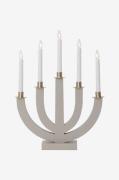 Star Trading - Lysestage Eli - Beige - Adventslysestager - - Homeroom