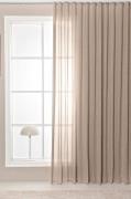 Hasta - Gardin ekstra bredt Saga - Beige - Gardinfag med rynkebånd - -...
