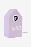 Karlsson - Vækkeur Cuckoo -LED - Lilla - Vægure og bordure - - Homeroo...