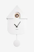 Karlsson - Vægur Modern Cuckoo - Hvid - Vægure og bordure - - Homeroom