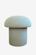 Hanah Home - Puf Mushroom - Grå - Fodskamler & puffer - - Homeroom