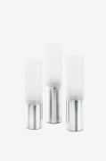 Blomus - Lanterne Faro Sæt med 3 - Sølvfarvet - Lysestager & lanterner...